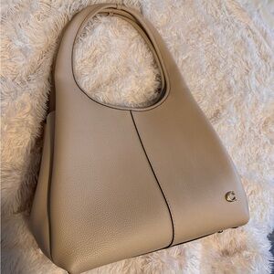 Lana shoulder bag (large size) - ivory. LIKE NEW